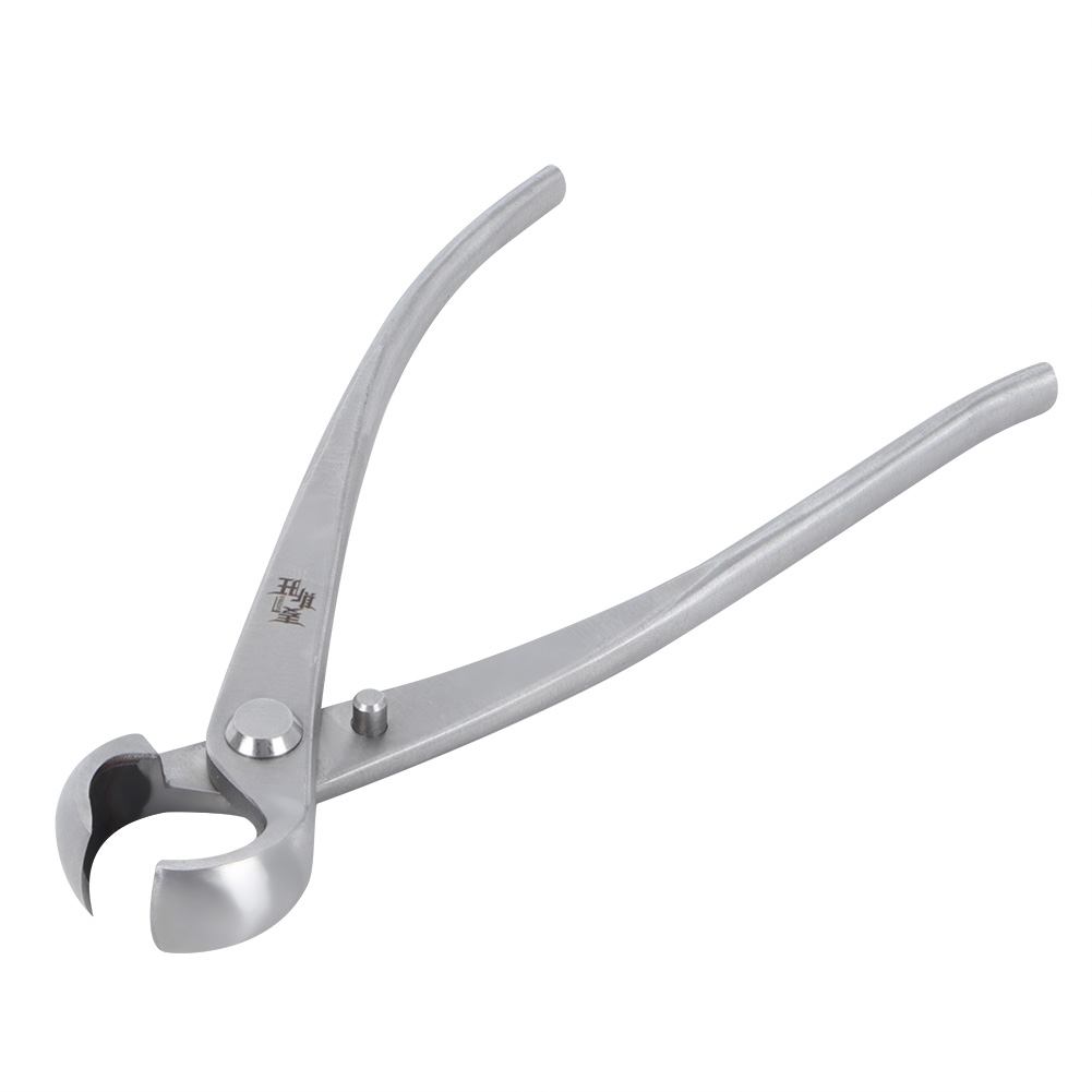 Bonsai Garden Rake - Pemotong Knob Cekung 180mm Baja Tahan