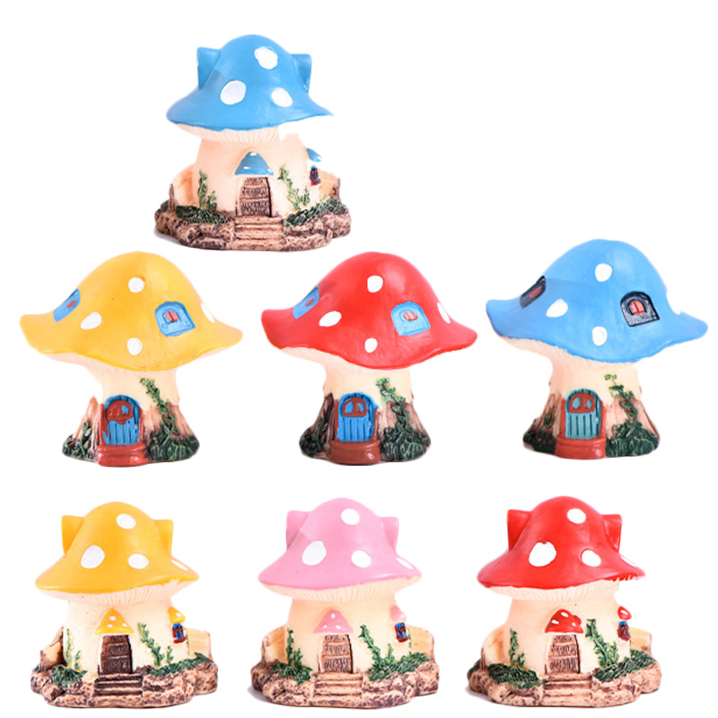 Bonsai Garden House - 1 PC Kawaii Taman Mini Jamur