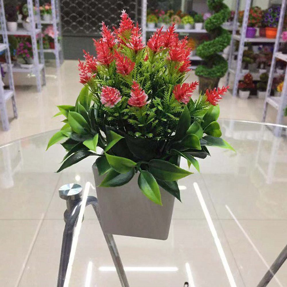 Pot Tanaman Bunga Buatan Simul - Bonsai Garden Sushi ulasan dan harga