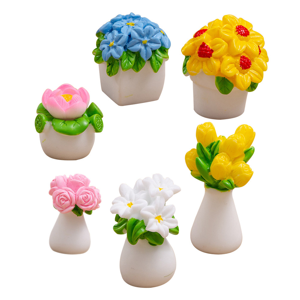 6Pcs Tanaman Mini dalam Pot Mi - Bonsai Garden House ulasan dan harga