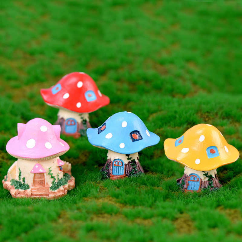 1 PC Kawaii Taman Mini Jamur R - Bonsai Garden House ulasan dan harga