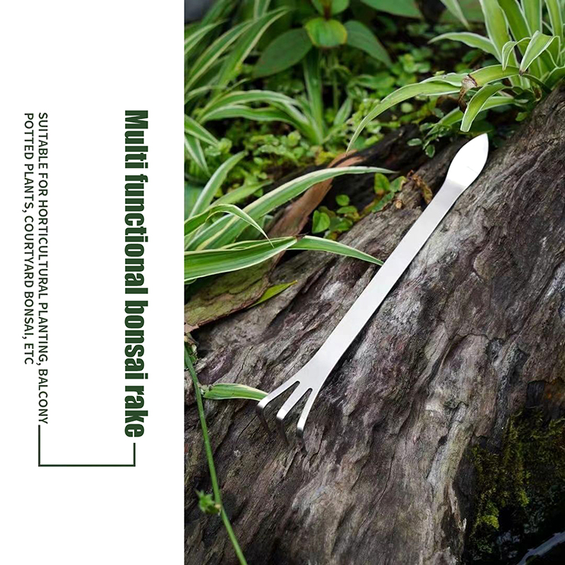1 buah penggaruk akar baja tah - Bonsai Garden Rake ulasan dan harga