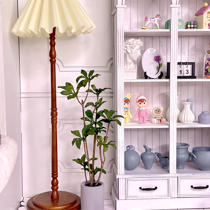 1:6 miniatur rumah boneka Pot  - Bonsai Garden House ulasan dan harga