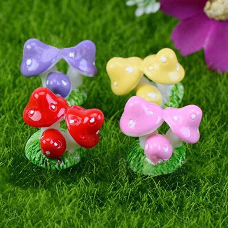 1 Pcs 4 Warna Lucu Mini Resin  - Bonsai Garden House ulasan dan harga