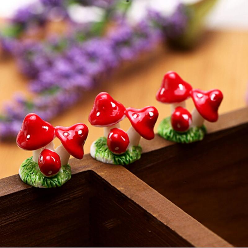 1 Pcs 4 Warna Lucu Mini Resin  - Bonsai Garden House ulasan dan harga