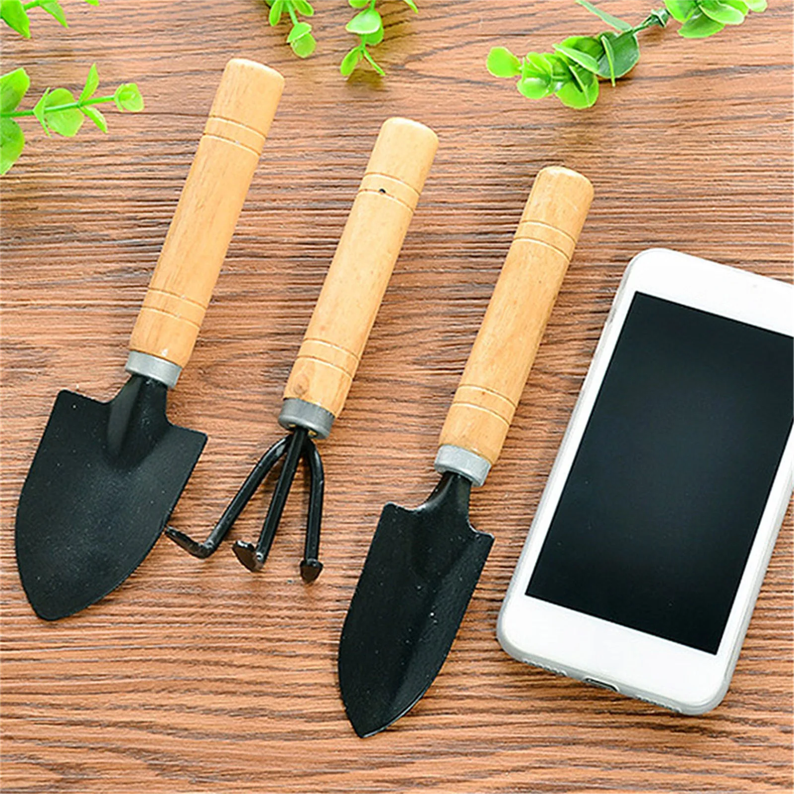 Set Alat Kebun Mini 3 Buah, Se - Bonsai Garden Rake ulasan dan harga