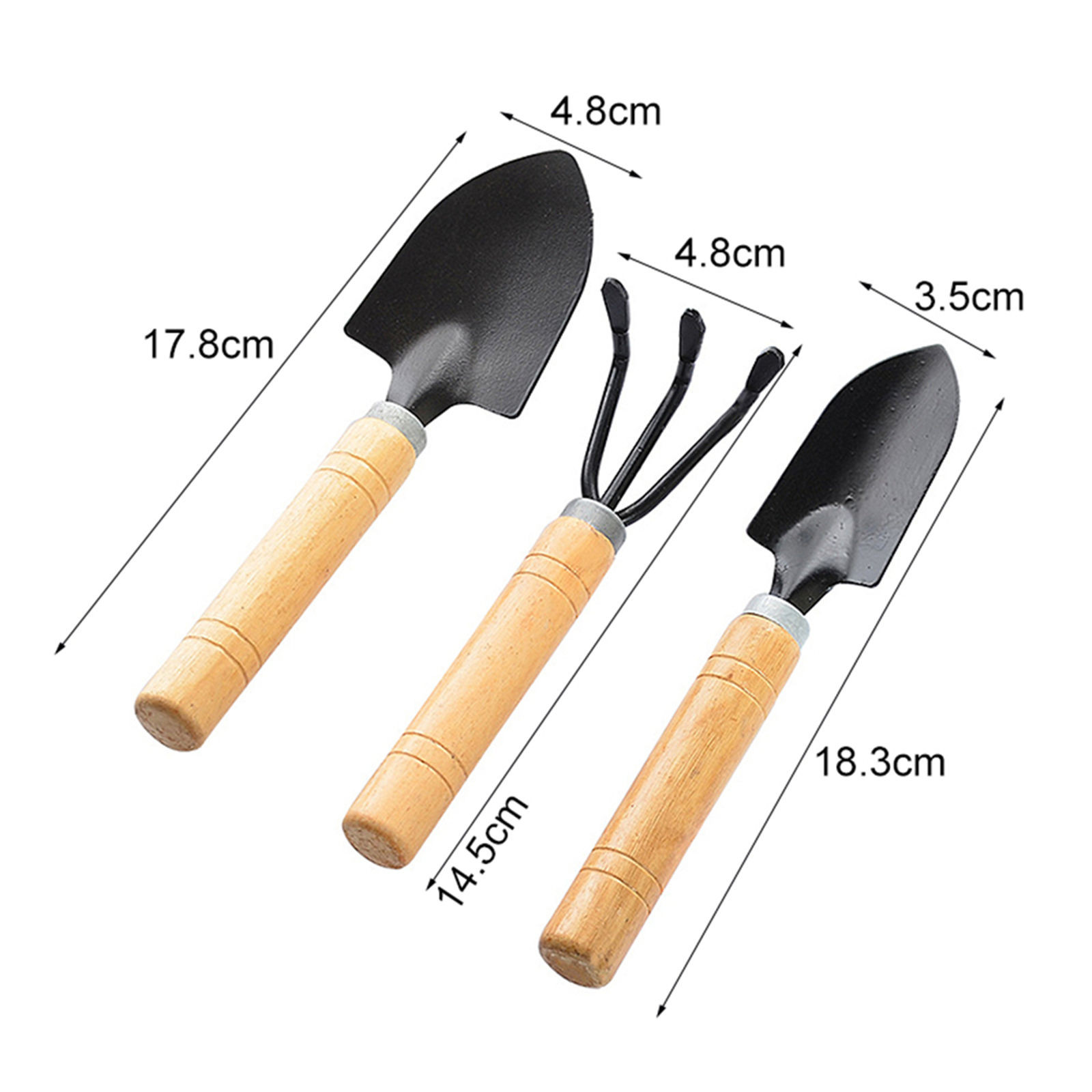 Set Alat Kebun Mini 3 Buah, Se - Bonsai Garden Rake ulasan dan harga