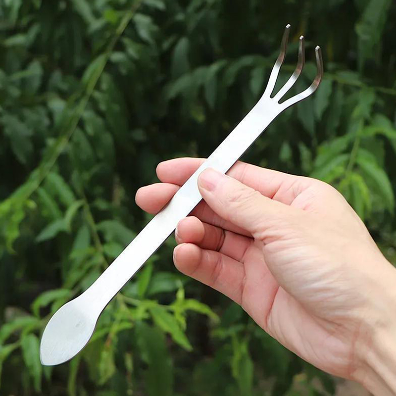 1 Buah Alat Penggembur Tanah 3 - Bonsai Garden Rake ulasan dan harga