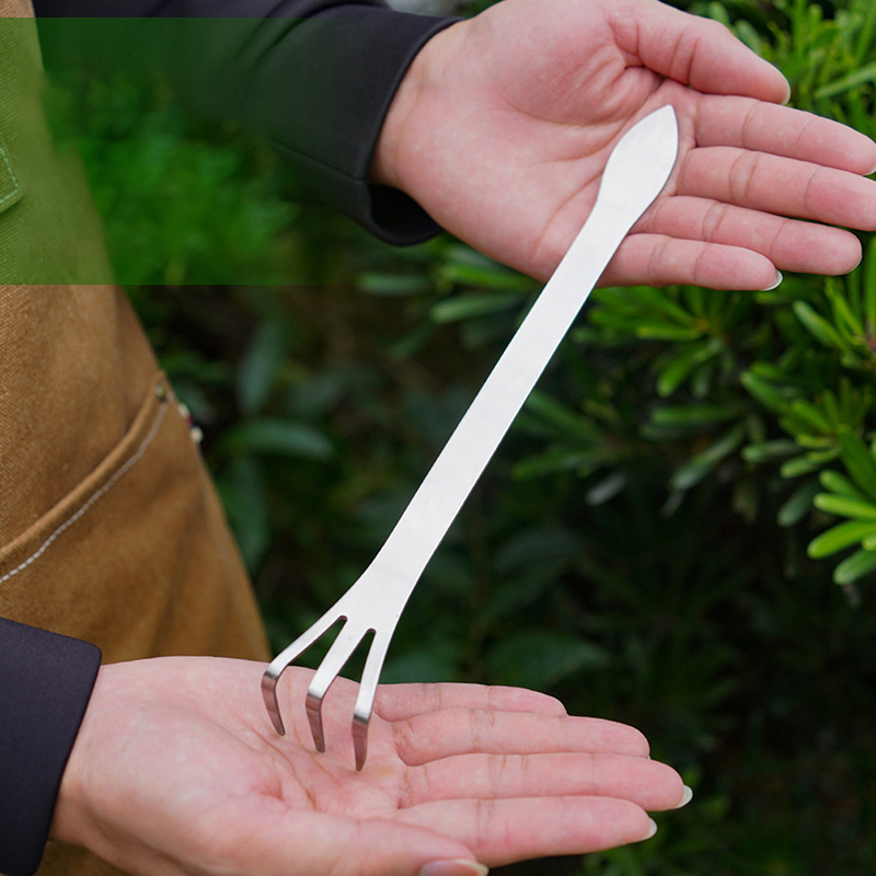 1 Buah Alat Penggembur Tanah 3 - Bonsai Garden Rake ulasan dan harga