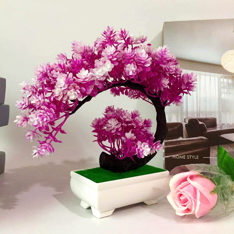 Tanaman simulasi, bunga buatan - Bonsai Garden Sushi ulasan dan harga