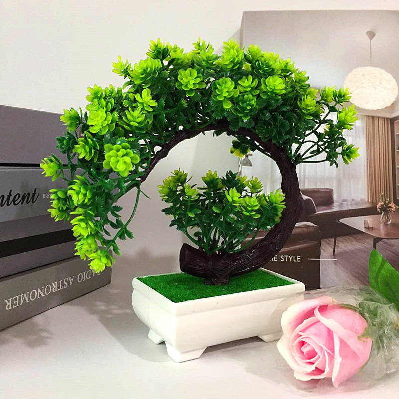 Tanaman simulasi, bunga buatan - Bonsai Garden Sushi ulasan dan harga