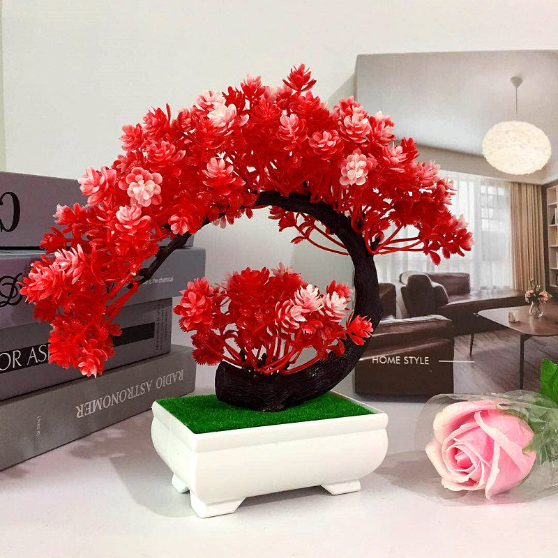 Tanaman simulasi, bunga buatan - Bonsai Garden Sushi ulasan dan harga