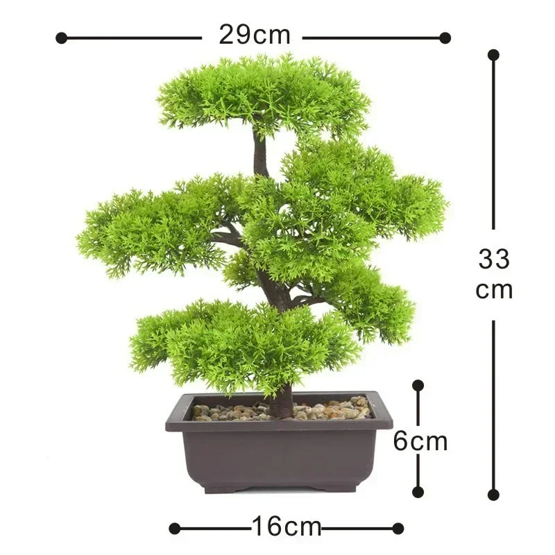 Tanaman artifisial Bonsai pinu - Bonsai Garden Sushi ulasan dan harga