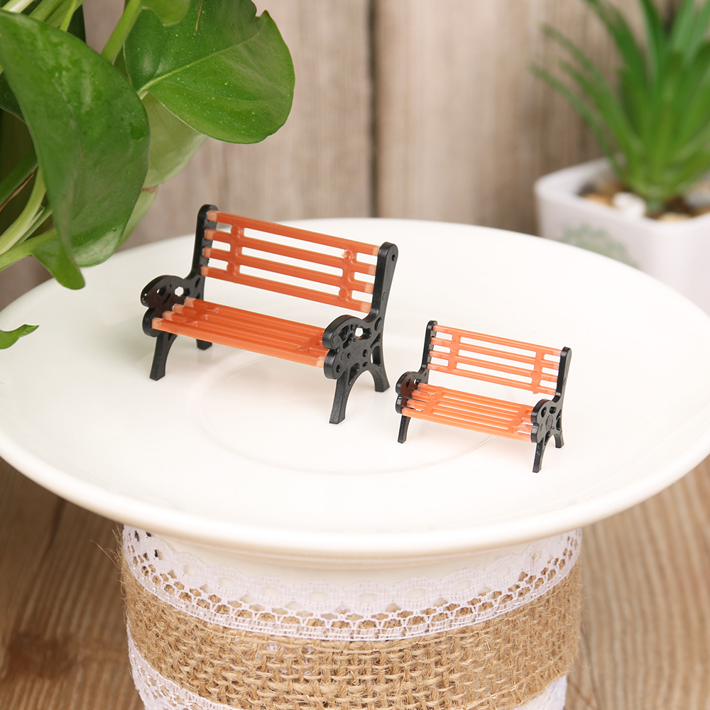 1 Buah Bangku Bangku Miniatur  - Bonsai Garden House ulasan dan harga